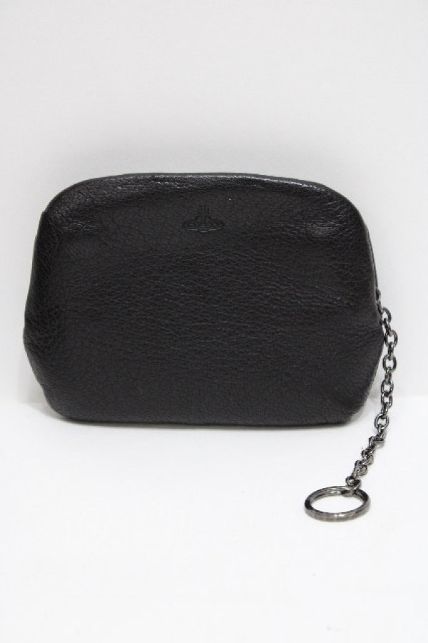 画像2: ヴィヴィアンウエストウッド 中古 / メタルフレームポーチ  黒  S-26-04-29-021-gd-AS-ZS (2)