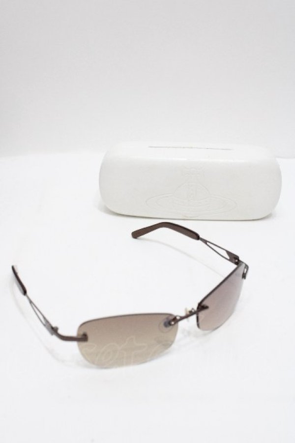 画像4: ヴィヴィアンウエストウッド 中古 / サングラス  ブラウン  S-26-04-29-022-gd-AS-ZS (4)