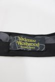 画像4: ヴィヴィアンウエストウッド 中古 / オーブ刺繍シルクネクタイ  黒  S-26-04-29-026-gd-AS-ZS (4)