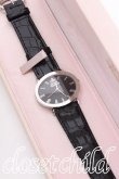 画像2: ヴィヴィアンウエストウッド 中古 / オーバルウォッチ  黒  S-26-06-10-033-ac-AS-ZS (2)