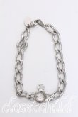 画像2: ヴィヴィアンウエストウッド 中古 / エナメルオーブブレスレット  シルバー  S-26-06-10-038-ac-AS-ZS (2)