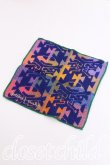 画像2: ヴィヴィアンウエストウッド 中古 / チェック柄オーブハンカチーフ  ラベンダーｘ白  S-26-06-10-006-gd-HR-ZS (2)