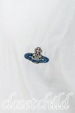 画像3: ヴィヴィアンウエストウッド MAN 中古 / オーブ刺繍シャツ 44 白  S-26-06-10-042-bl-AS-ZS (3)