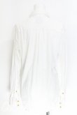 画像2: ヴィヴィアンウエストウッド MAN 中古 / オーブ刺繍シャツ 46 白  S-26-06-10-043-bl-AS-ZS (2)