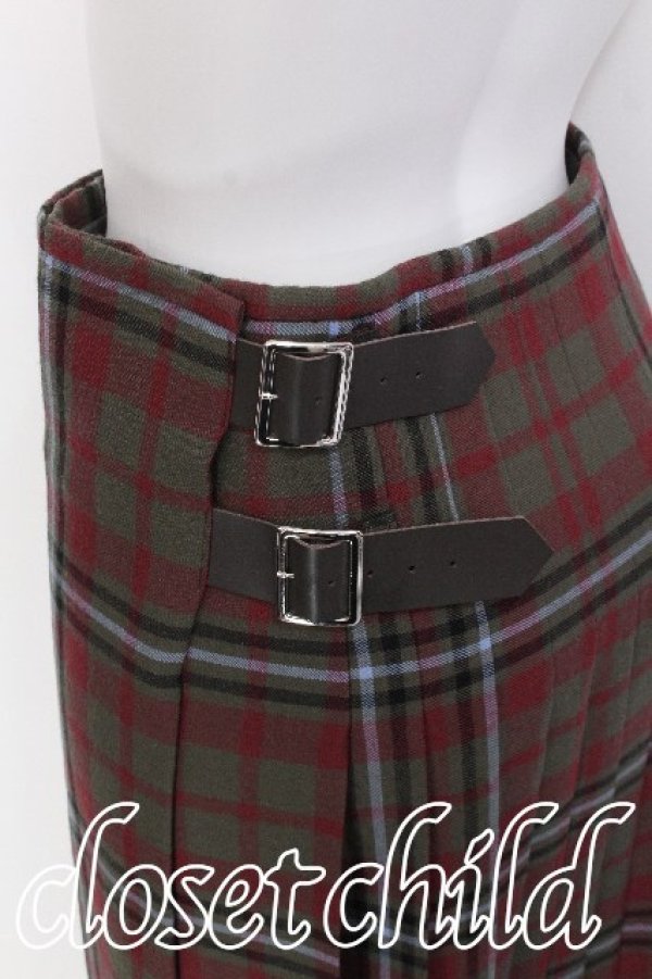画像3: ヴィヴィアンウエストウッド 中古 / TARTAN CHECKキルトバレリーナスカート  グリーン  S-26-06-10-049-sk-AS-ZS (3)