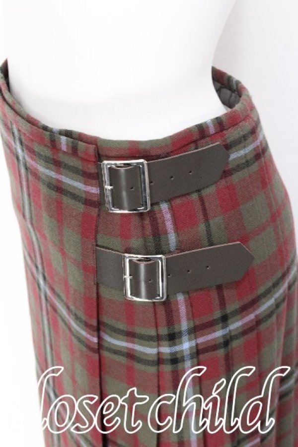 画像3: ヴィヴィアンウエストウッド 中古 / TARTAN CHECKキルトバレリーナスカート  グリーン  S-26-06-10-050-sk-AS-ZS (3)