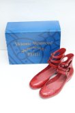 画像5: ヴィヴィアンウエストウッド 中古 / ANGLOMANIA×melissa Ballerinaシューズ 23.5 赤  S-26-06-21-027-sh-AS-ZS (5)