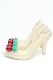画像2: ヴィヴィアンウエストウッド×Melissa 中古 / Melissa Lady Dragon（メリッサレディドラゴン）　ヒールシューズ EUR37 パール  S-26-06-21-028-sh-AS-ZS (2)