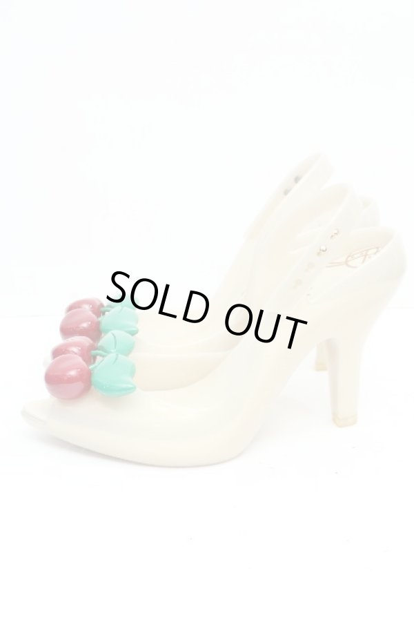 画像2: ヴィヴィアンウエストウッド×Melissa 中古 / Melissa Lady Dragon（メリッサレディドラゴン）　ヒールシューズ EUR37 パール  S-26-06-21-028-sh-AS-ZS (2)
