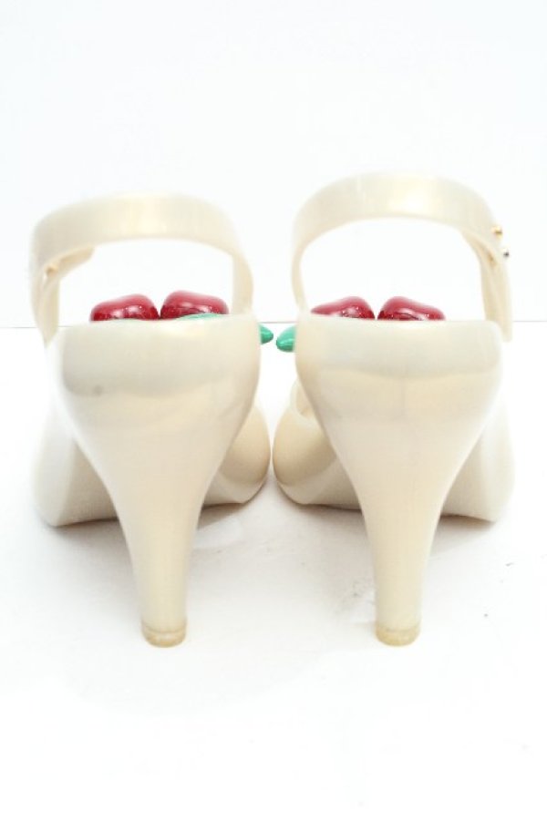 画像3: ヴィヴィアンウエストウッド×Melissa 中古 / Melissa Lady Dragon（メリッサレディドラゴン）　ヒールシューズ EUR37 パール  S-26-06-21-028-sh-AS-ZS (3)