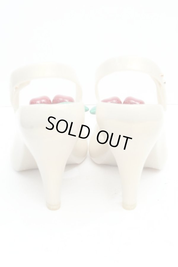 画像3: ヴィヴィアンウエストウッド×Melissa 中古 / Melissa Lady Dragon（メリッサレディドラゴン）　ヒールシューズ EUR37 パール  S-26-06-21-028-sh-AS-ZS (3)