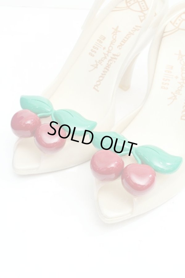 画像4: ヴィヴィアンウエストウッド×Melissa 中古 / Melissa Lady Dragon（メリッサレディドラゴン）　ヒールシューズ EUR37 パール  S-26-06-21-028-sh-AS-ZS (4)