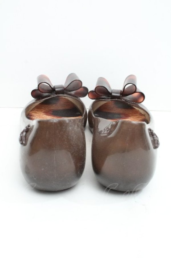 画像3: ヴィヴィアンウエストウッド×Melissa 中古 / ウルトラガール EUR38 ブラウン  S-26-06-21-030-sh-AS-ZS (3)