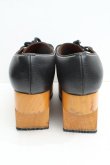 画像3: ヴィヴィアンウエストウッド 中古 / ロッキンホースワラビー UK4相当 黒  S-26-06-21-031-sh-AS-ZS (3)