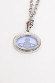 画像2: ヴィヴィアンウエストウッド 中古 / アナスタシアネックレス  サックスｘシルバー  S-26-06-21-041-nl-AS-ZS (2)