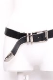 画像2: ヴィヴィアンウエストウッド 中古 / レザーベルト  黒  S-26-06-21-042-gd-AS-ZS (2)