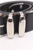 画像4: ヴィヴィアンウエストウッド 中古 / レザーベルト  黒  S-26-06-21-042-gd-AS-ZS (4)