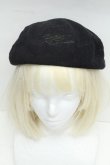 画像2: ヴィヴィアンウエストウッド 中古 / パンチングオーブベレー  黒  S-26-06-21-025-ha-AS-ZS (2)