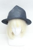 画像2: ヴィヴィアンウエストウッド 中古 / ストローマウンテンハット  紺  S-26-06-21-026-ha-AS-ZS (2)