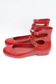 画像2: ヴィヴィアンウエストウッド 中古 / ANGLOMANIA×melissa Ballerinaシューズ 23.5 赤  S-26-06-21-027-sh-AS-ZS (2)