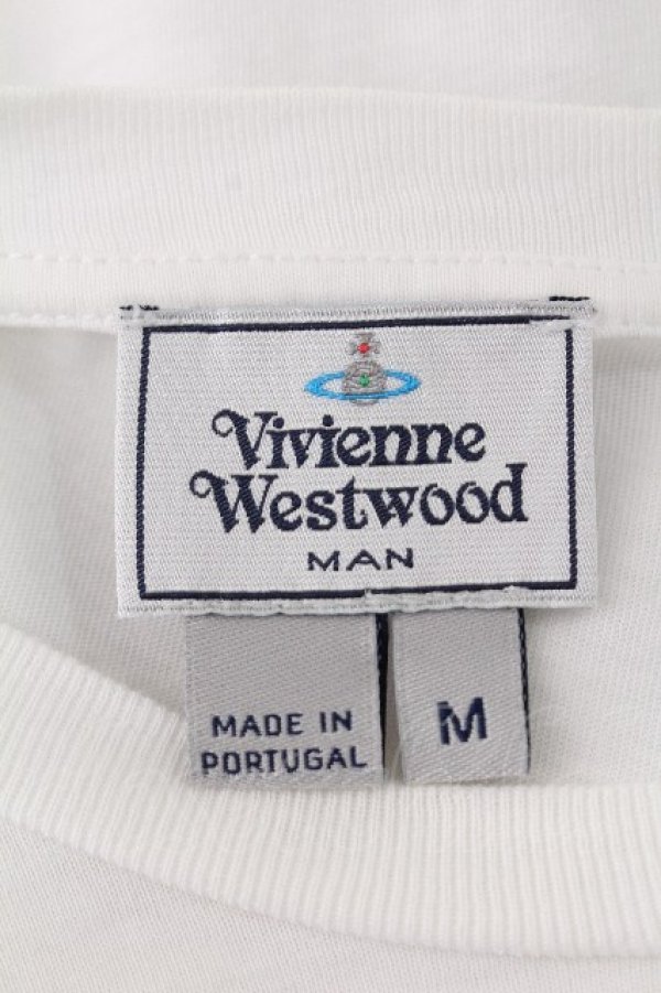 画像5: ヴィヴィアンウエストウッド MAN 中古 / SCULPTURE BOY　Tシャツ M ホワイト  S-26-06-28-026-to-SZ-ZS (5)