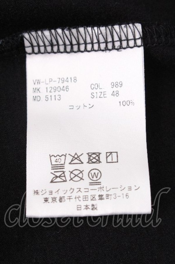 画像6: ヴィヴィアンウエストウッド MAN 中古 / 絵画ptTシャツ 48 ブラック  S-26-06-28-035-ts-SZ-ZS (6)