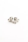 画像3: ヴィヴィアンウエストウッド 中古 / ハートスタッドピアス  シルバー  S-26-07-26-007-er-AS-ZS (3)