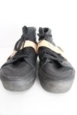 画像5: ヴィヴィアンウエストウッド 中古 / ｘVANS　Sk8-Hiスニーカー 24.5 黒  S-26-07-26-010-sh-AS-ZS (5)