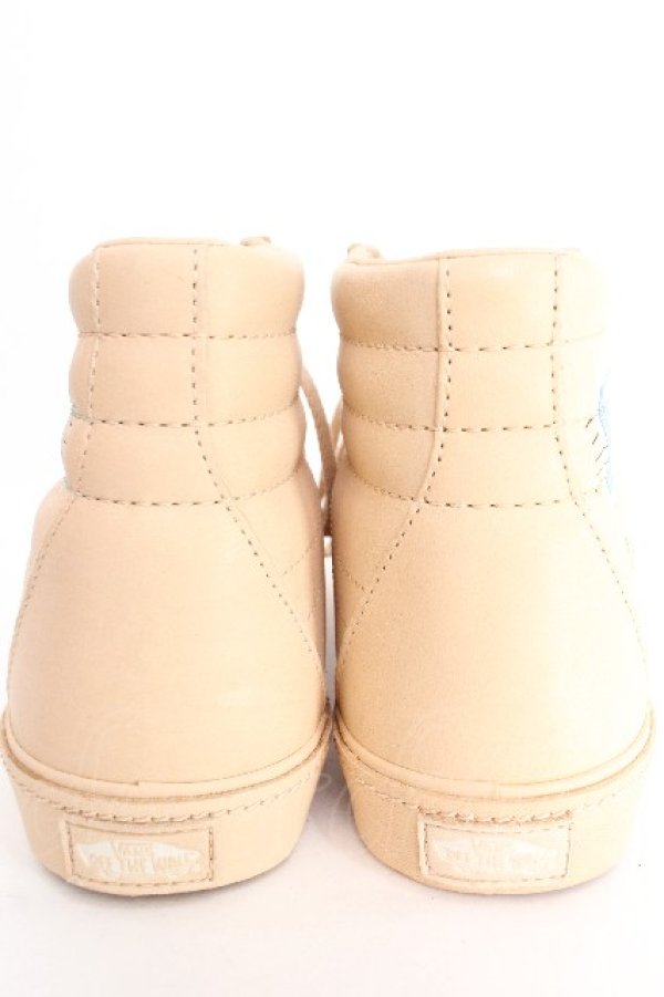画像2: ヴィヴィアンウエストウッド 中古 / ｘVANS　Sk8-Hi スニーカー 25 ベージュ  S-26-07-26-011-sh-AS-ZS (2)