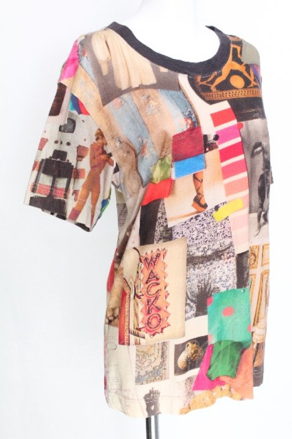 画像3: ヴィヴィアンウエストウッド MAN 中古 / MOODBOARDptTシャツ 42 マルチ  S-26-08-16-029-ts-AS-ZS (3)