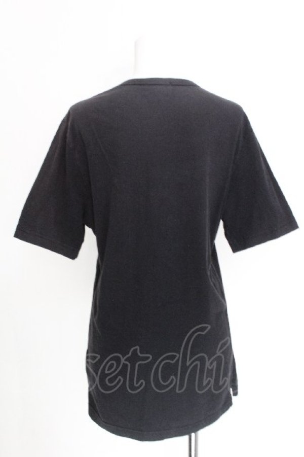 画像2: ヴィヴィアンウエストウッド MAN 中古 / 時計台ptTシャツ M 黒  S-26-08-16-031-to-HR-ZS (2)