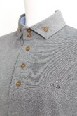 画像3: ヴィヴィアンウエストウッド MAN 中古 / オーブ刺繍ポロシャツ 46 グレー  S-26-08-16-034-ts-HR-ZS (3)