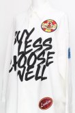 画像3: ヴィヴィアンウエストウッド 中古 / BUY LESS CHOOSE WELLビッグクラシックシャツ 00 白  S-26-08-16-037-co-AS-ZS (3)