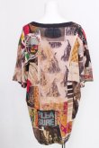 画像2: ヴィヴィアンウエストウッド MAN 中古 / MOODBOARD PRINT オーバーサイズシャツ 48  S-26-08-16-040-bl-AS-ZS (2)