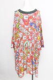 画像2: ヴィヴィアンウエストウッド 中古 / SNAKES AND LADDERS エレファントTシャツ  マルチ  S-26-08-16-041-to-AS-ZS (2)