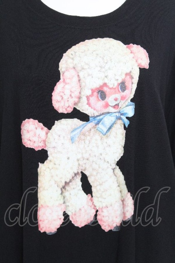 画像3: ヴィヴィアンウエストウッド 中古 / コットンラムptTシャツワンピース 00 黒  S-26-08-16-044-op-AS-ZS (3)