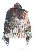 画像2: ヴィヴィアンウエストウッド 中古 / FREEDOM FIGHTER FLOWER スカーフ  マルチ  S-26-08-16-017-gd-AS-ZS (2)