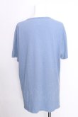 画像2: ヴィヴィアンウエストウッド 中古 / オーブ刺繍Tシャツ XXL ブルー  S-26-09-06-031-ts-AS-ZS (2)