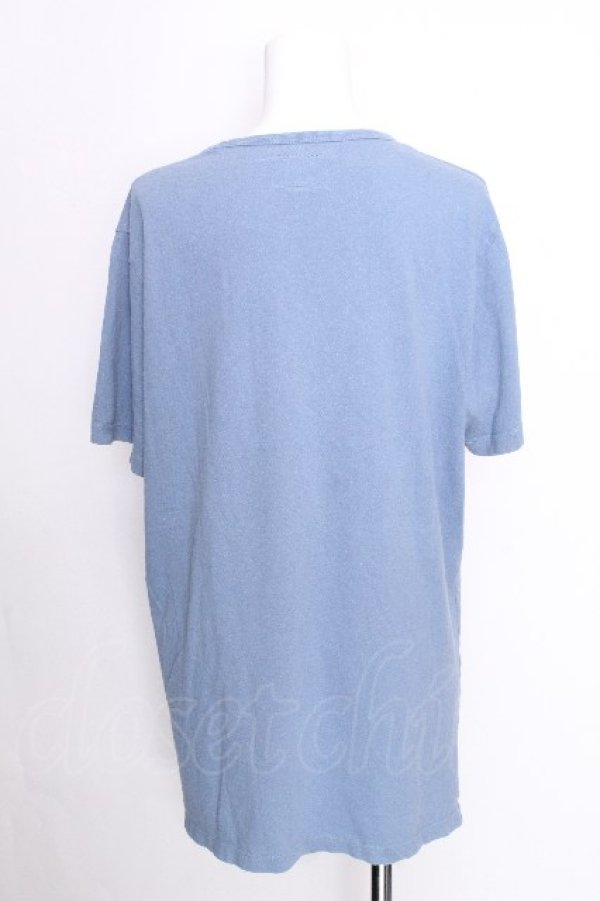 画像2: ヴィヴィアンウエストウッド 中古 / オーブ刺繍Tシャツ XXL ブルー  S-26-09-06-031-ts-AS-ZS (2)