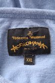 画像4: ヴィヴィアンウエストウッド 中古 / オーブ刺繍Tシャツ XXL ブルー  S-26-09-06-031-ts-AS-ZS (4)