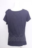 画像2: ヴィヴィアンウエストウッド 中古 / カラーオーブ刺繍変形Tシャツ S ブルー  S-26-09-06-033-ts-AS-ZS (2)