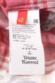 画像5: ヴィヴィアンウエストウッド 中古 / サバンナフラワーラブシャツワンピース  赤  S-26-09-06-036-op-AS-ZS (5)