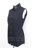 画像3: ヴィヴィアンウエストウッド 中古 / ノースリーブブラウス  II 黒  S-26-09-06-037-to-AS-ZS (3)