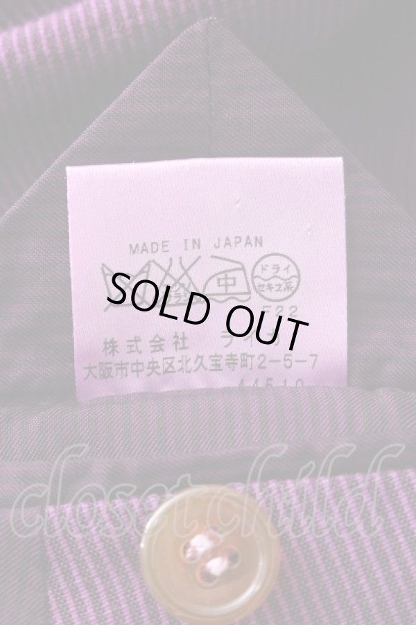 画像5: ヴィヴィアンウエストウッド MAN 中古 / コーデュロイジャケット 44 紫  S-26-09-06-046-to-AS-ZS (5)