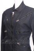 画像3: ヴィヴィアンウエストウッド MAN 中古 / ユニオンジャックZIPジャケット  ブラックデニム  S-26-09-06-051-jc-AS-ZS (3)