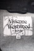 画像4: ヴィヴィアンウエストウッド MAN 中古 / ユニオンジャックZIPジャケット  ブラックデニム  S-26-09-06-051-jc-AS-ZS (4)