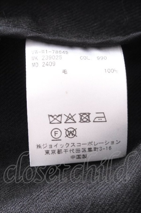 画像5: ヴィヴィアンウエストウッド MAN 中古 / ウールジャケット 46 黒  S-26-09-06-052-jc-AS-ZS (5)