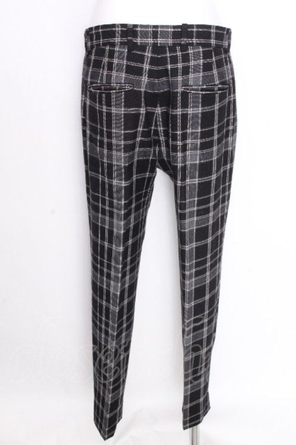 画像5: ヴィヴィアンウエストウッド MAN 中古 / SU/チェック柄セットアップ 44 グレーｘ黒  S-26-09-06-054-jc-AS-ZS (5)