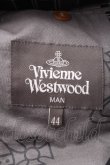 画像6: ヴィヴィアンウエストウッド MAN 中古 / SU/チェック柄セットアップ 44 グレーｘ黒  S-26-09-06-054-jc-AS-ZS (6)