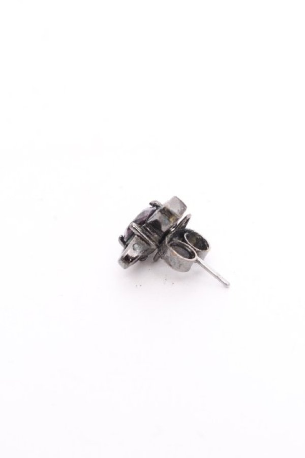 画像2: ヴィヴィアンウエストウッド 中古 / MAN.REINAシングルスタッドピアス  紫  S-26-09-06-013-er-AS-ZS (2)